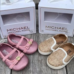 Size 4T Michael Kors slip ons